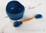 Ensemble bol, cuillère et fourchette
